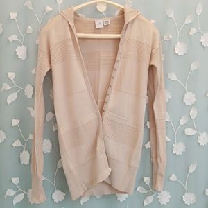 ARMANI EXCHANGE Snap Button Hooded Sweater